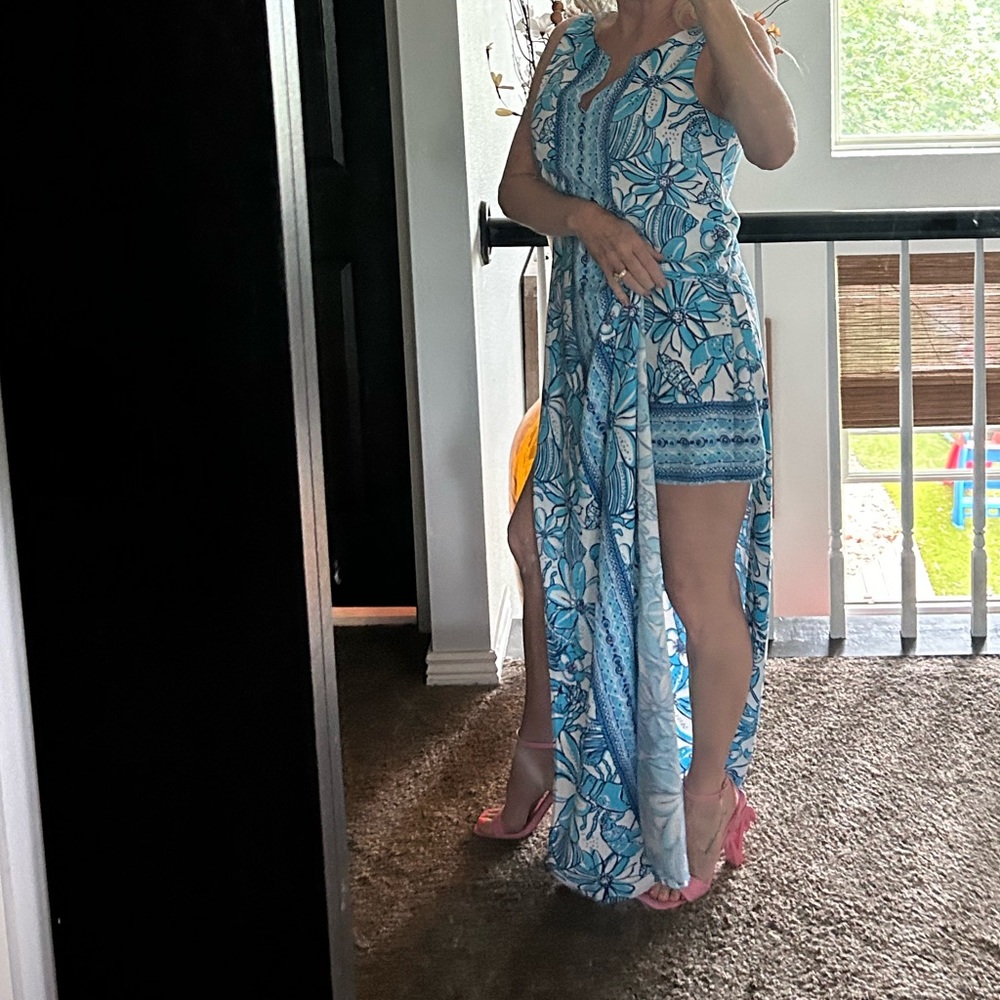 Lilly Pulitzer Donna Maxi Romper